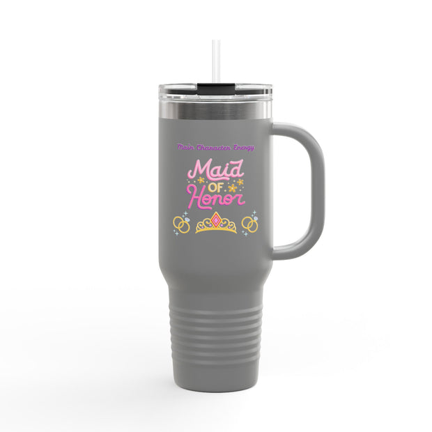 'Main Character Energy: Maid of Honor' Insulated Travel Mug, 40oz