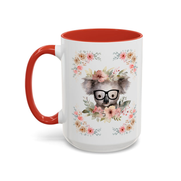 Geeky Goddess Koala Accent Coffee Mug