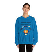 'Achievement Unlocked: Survived A Haunted House' Unisex Crewneck Sweatshirt