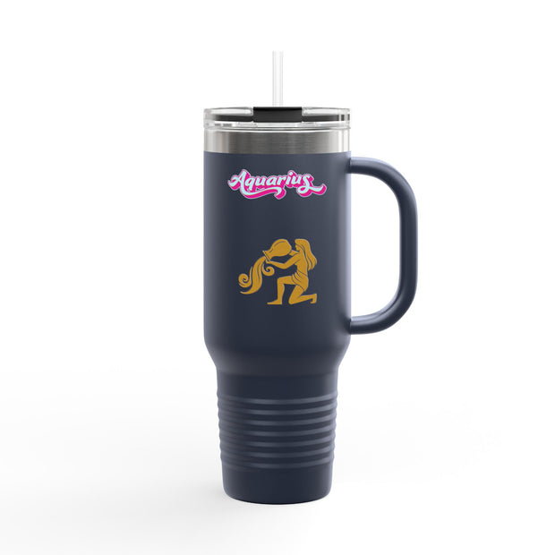 'Aquarius' Insulated Travel Mug, 40oz