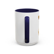 'Pisces' Zodiac Accent Coffee Mug