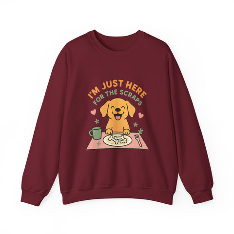 Playful Dog Sweatshirt for Pet Lovers, Unisex Crewneck, Cozy Gift for Dog Owners, Animal Lovers, Cute Pet-Themed Apparel
