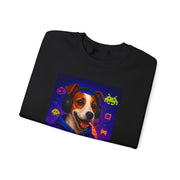 Gaming Jack Russell Controller sweatshirt | Retro Arcade Gamer Puppy Graphic