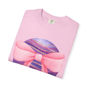 Pink/Purple Planet Wrapped In A Bow Unisex T-Shirt