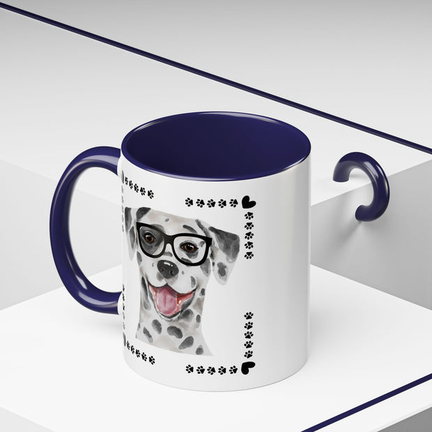 Geeky Good Dalmatian Accent Coffee Mug