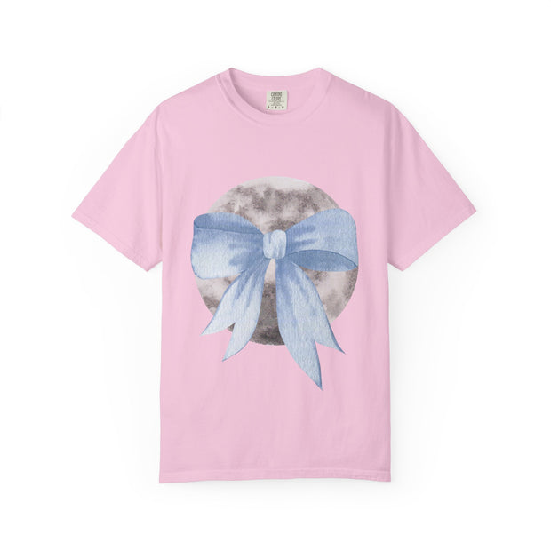 Moon Wrapped In Bow Unisex T-Shirt