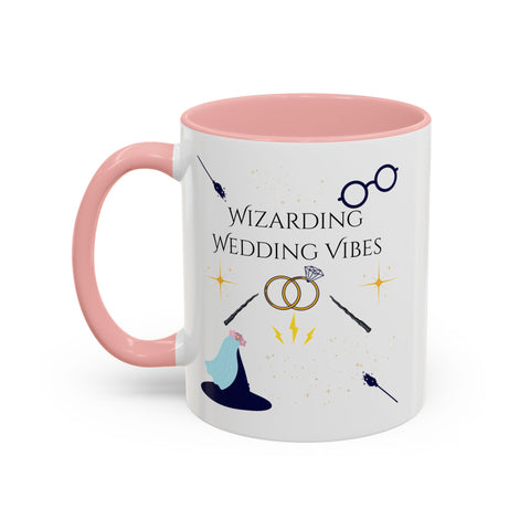 'Wizarding Wedding Vibes' Accent Coffee Mug