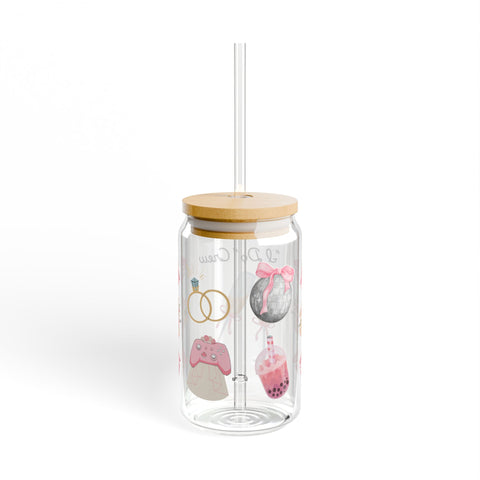 ''I Do' Crew' Sipper Glass