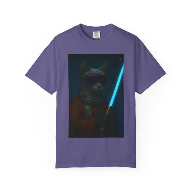 Star Paws Dark Gray Cat Unisex T-shirt