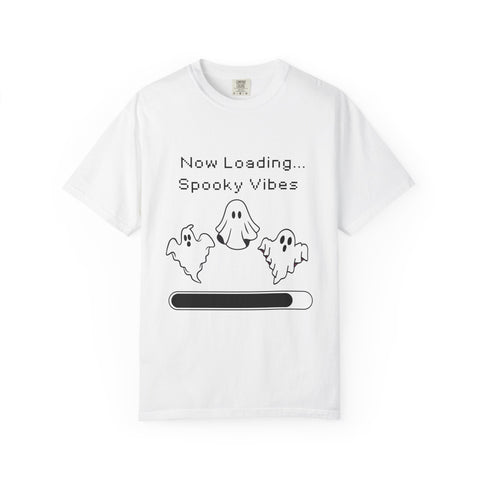 'Now Loading...Spooky Vibes' Unisex T-Shirt