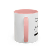 'Now Loading...Spooky Vibes' Accent Coffee Mug