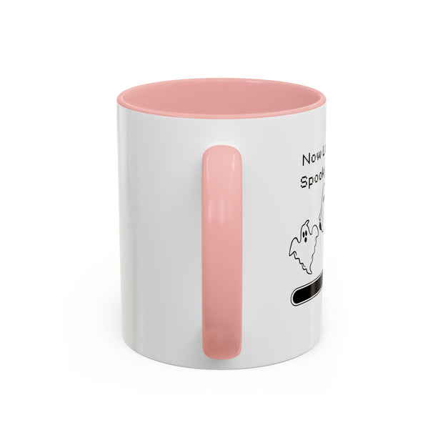 'Now Loading...Spooky Vibes' Accent Coffee Mug