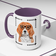 Geeky Good Beagle Accent Coffee Mug