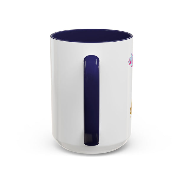 'Aquarius' Zodiac Accent Coffee Mug