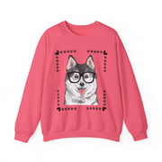 Geeky Good Siberian Husky Unisex Crewneck Sweatshirt