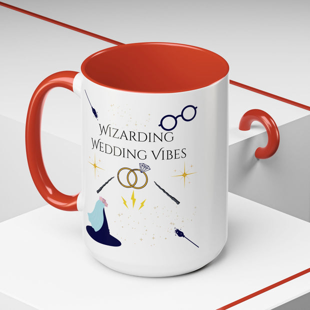 'Wizarding Wedding Vibes' Accent Coffee Mug