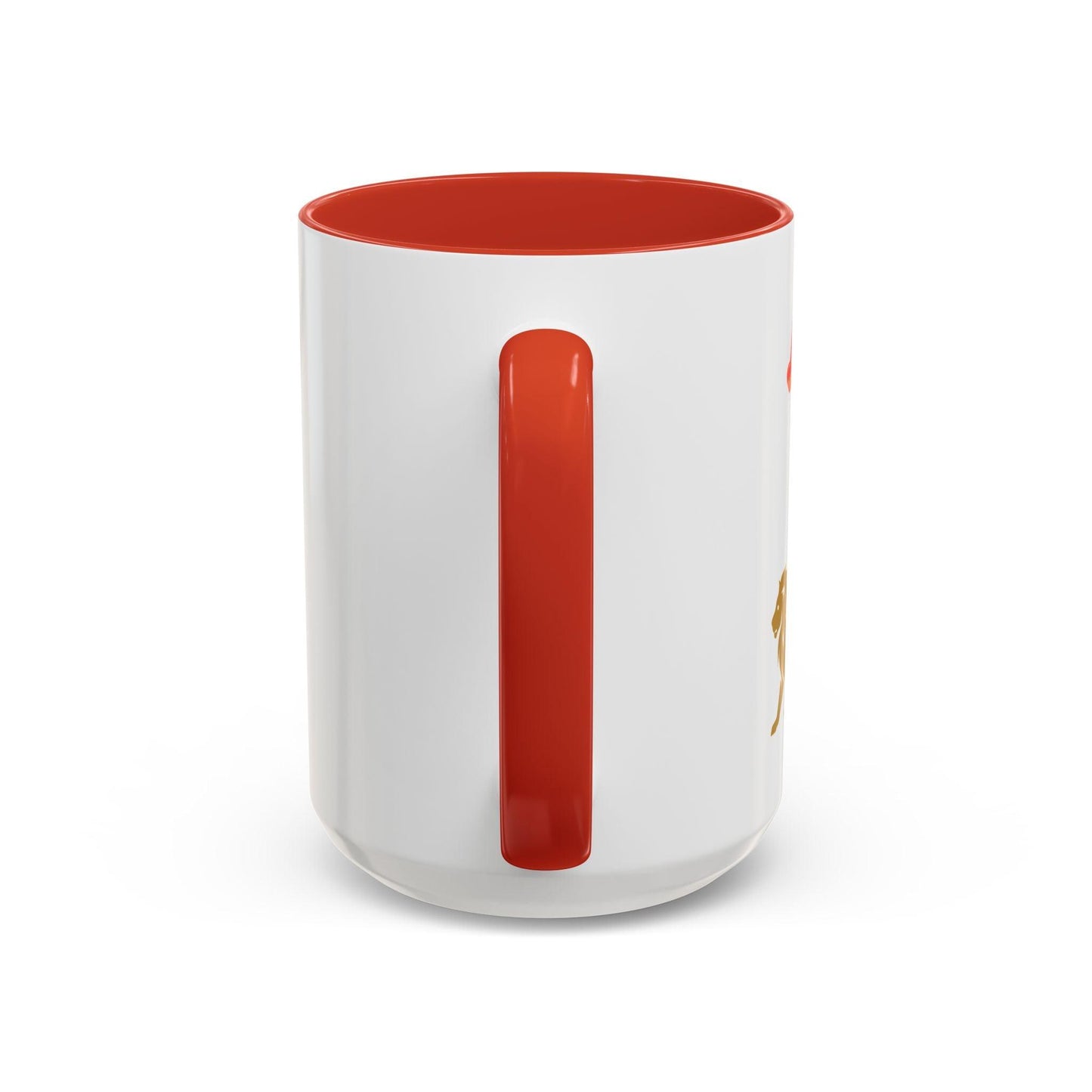 'Leo' Zodiac Accent Coffee Mug