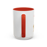 'Leo' Zodiac Accent Coffee Mug