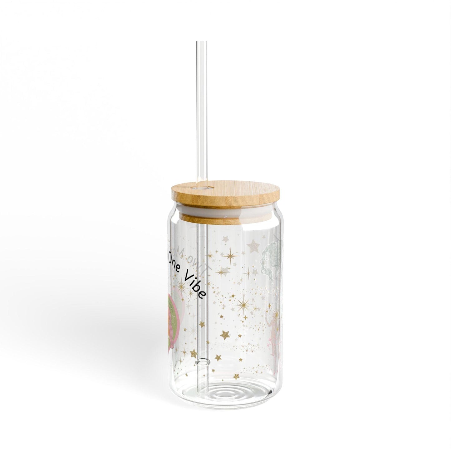 Gemini 'Two Moods, One Vibe' Sipper Glass