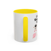 'I Am A Woman In STEM' Astronaut Accent Coffee Mug