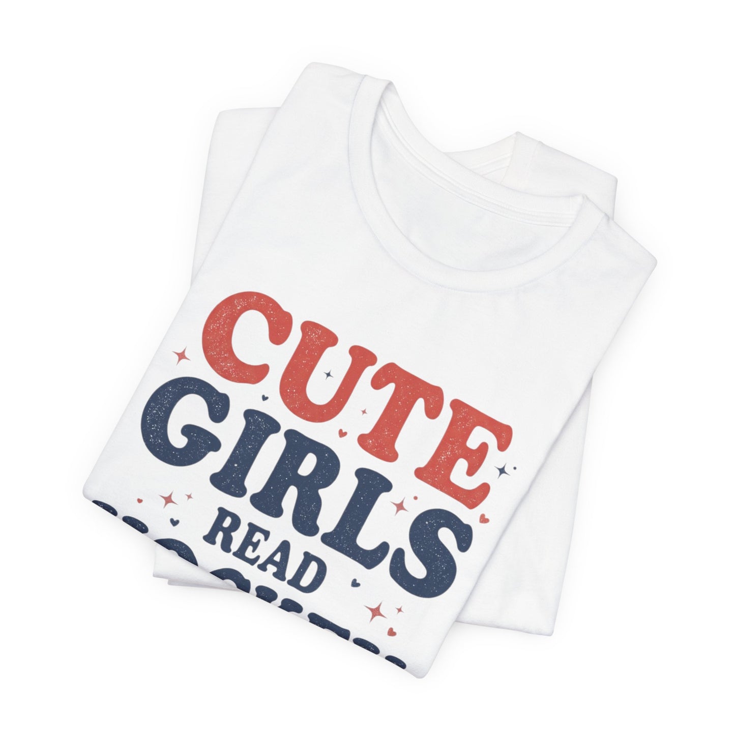 Cute Girls Read Hockey Romance Shirt, Hockey Romance Booktok Tee, Sports Romance Reader Graphic T-Shirt