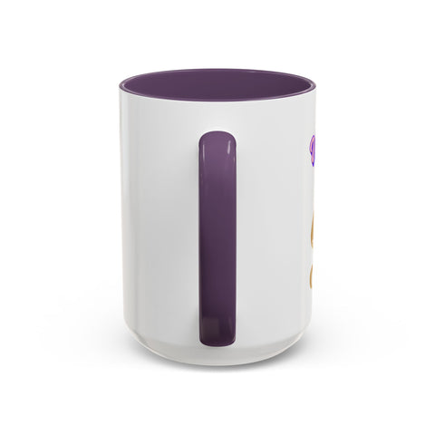'Virgo' Zodiac Accent Coffee Mug
