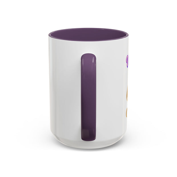 'Virgo' Zodiac Accent Coffee Mug