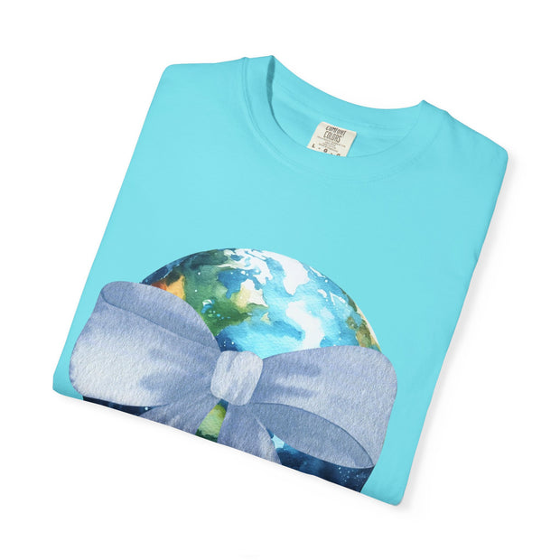 Earth Wrapped In A Bow Unisex T-Shirt