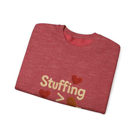 Stuffing Over Feelings Crewneck Sweatshirt | Funny Funny Thanksgiving Sweatshirt | Unisex Cozy Apparel | Holiday Gift for Foodies, [...]