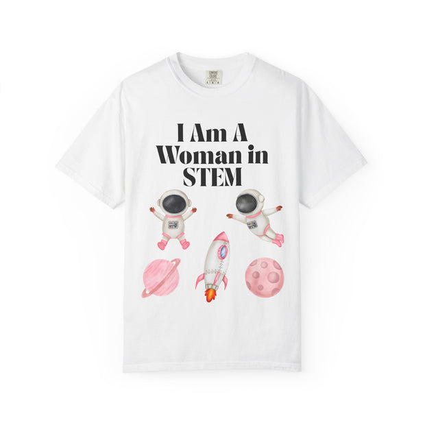'I Am A Woman In STEM' Astronaut T-Shirt