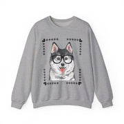 Geeky Good Siberian Husky Unisex Crewneck Sweatshirt