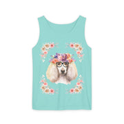 Geeky Goddess French Poodle Unisex Tank Top