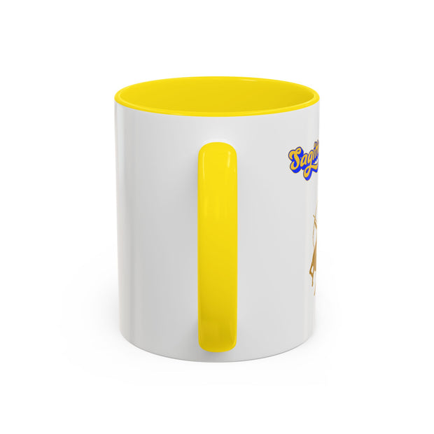 'Sagittarius' Zodiac Accent Coffee Mug