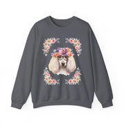 Geeky Goddess French Poodle Unisex Crewneck Sweatshirt