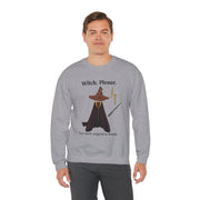 'Witch, Please. Too Much Magical To Handle' Wizard Unisex Crewneck Sweatshirt