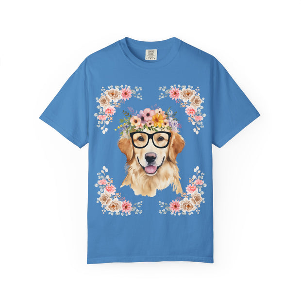 Geeky Goddess Golden Retriever Unisex T-Shirt