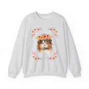 Geeky Goddess Guinea Pig Unisex Crewneck Sweatshirt