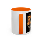 Spooky Season Golden Retriever Accent Coffee Mug