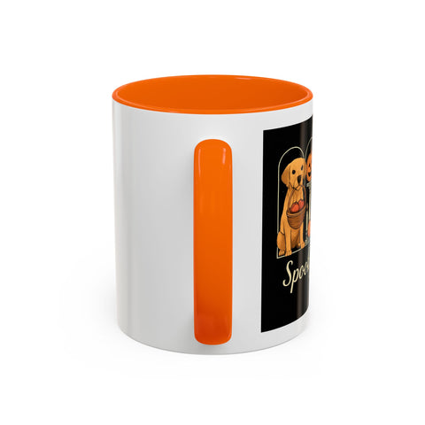 Spooky Season Golden Retriever Accent Coffee Mug