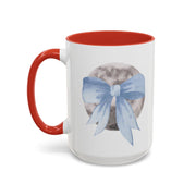 Moon Wrapped In A Bow Accent Coffee Mug