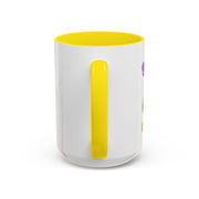 'Virgo' Zodiac Accent Coffee Mug