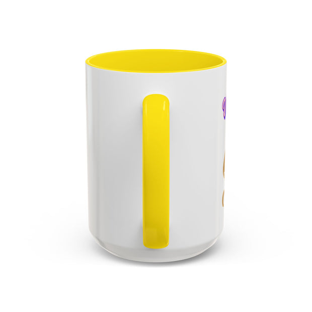 'Virgo' Zodiac Accent Coffee Mug