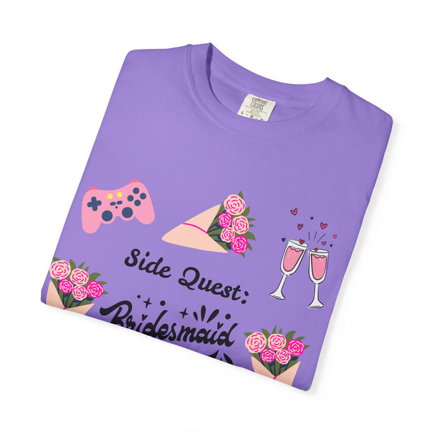 'Side Quest: Bridesmaid Duties' Unisex T-Shirt