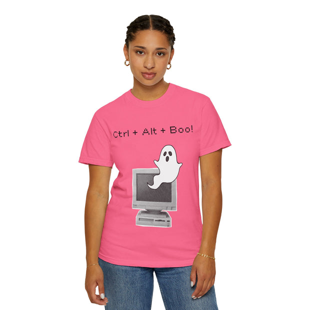 'Ctrl + Alt + Boo!' Unisex T-shirt