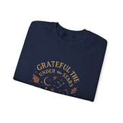 Grateful Under the Stars Sweatshirt - Cozy Unisex Crewneck, Perfect for Fall, Thanksgiving, Gift for Friends, Family