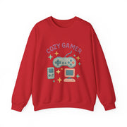 Cozy Gamer Sweatshirt, Unisex Crewneck, Gaming Gift, Comfortable Outfit, Video Game Apparel, Casual Style