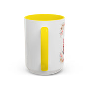 Geeky Goddess Yorkie Accent Coffee Mug