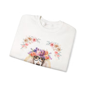 Geeky Goddess French Poodle Unisex Crewneck Sweatshirt