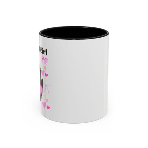 'Meowgical Girl' Accent Coffee Mug