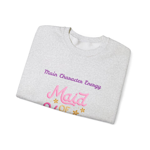 'Main Character Energy: Maid of Honor' Unisex Crewneck Sweatshirt